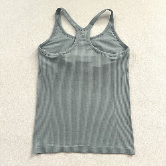Lululemon Women Solid Blue Cast Ebb to Street Tank II Racerback Top W1AX1S 10 - Picture 6 of 6